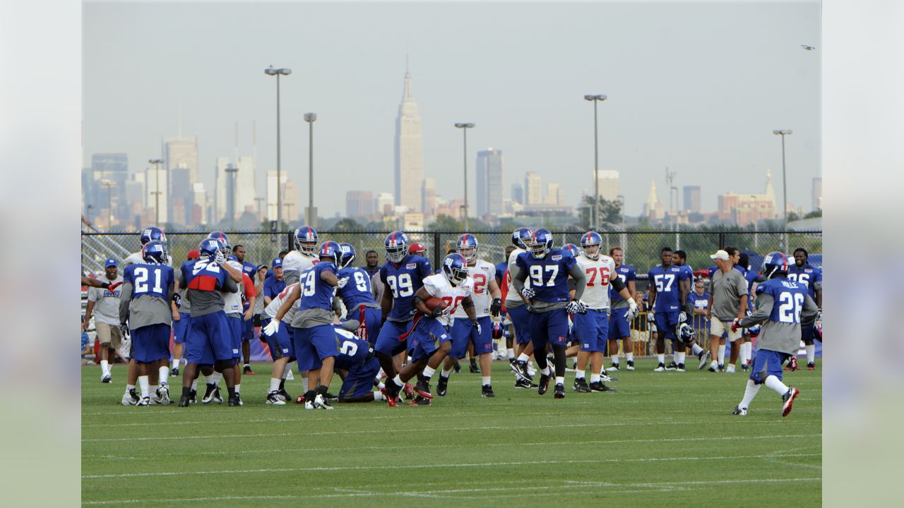 NY Giants practice