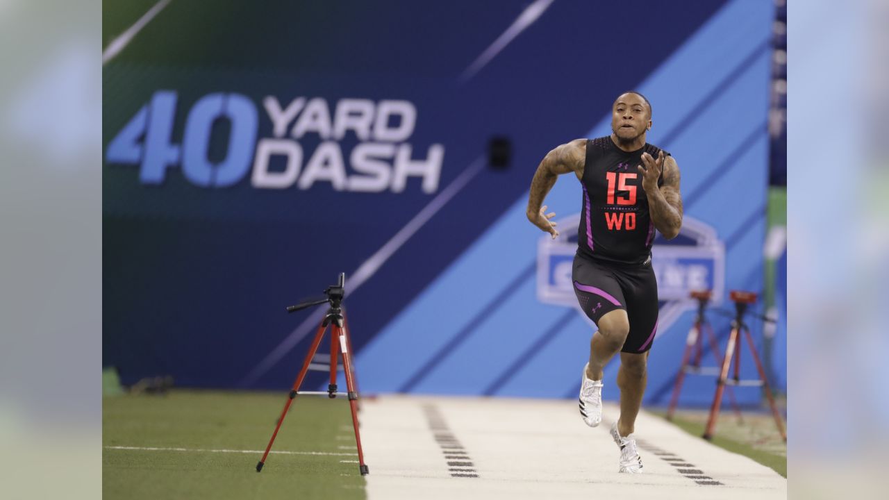 Top 5 fastest running back 40-yard dashes