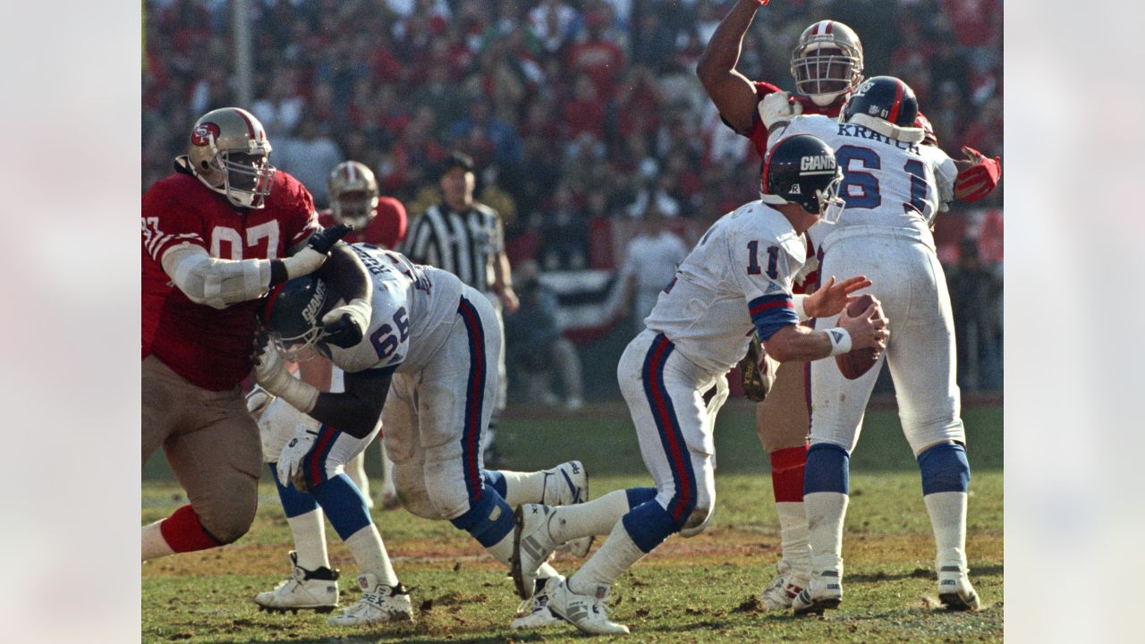 Phil Simms And Lawrence Taylor Of Giants In 2 Pics AFC E Champ