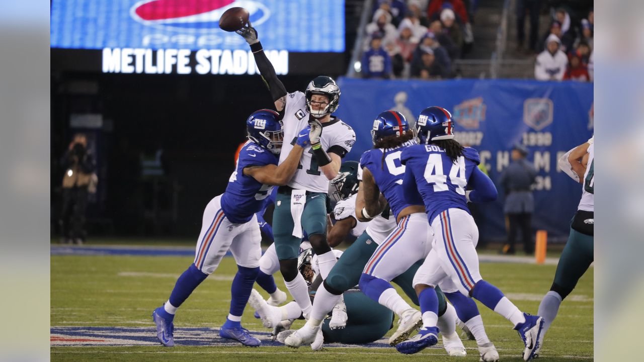 New York Giants vs. Philadelphia Eagles Inactives - 2019 Week 17