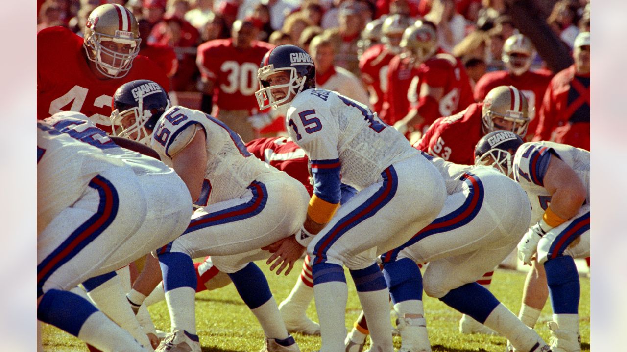 December 29, 1984 - San Francisco, California, U.S - San Francisco 49ers  vs. New York Giants at Candlestick Park Saturday, December 29, 1984. 49ers  beat Giants 21-10 Division Playoff. San Francisco 49ers