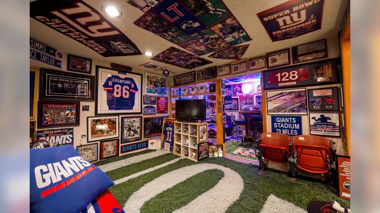 Giants Fan Cave  Ny giants, Giants fans, Giants