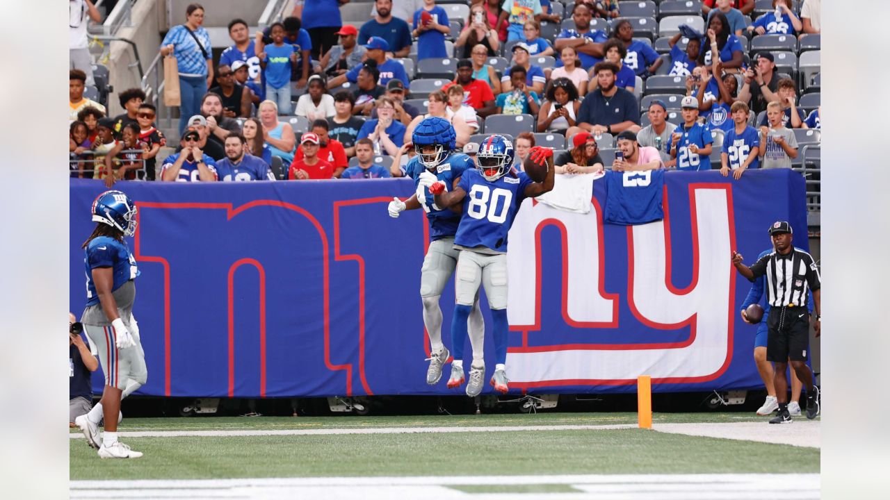 New York Giants play Blue & White scrimmage at Fan Fest 2022 