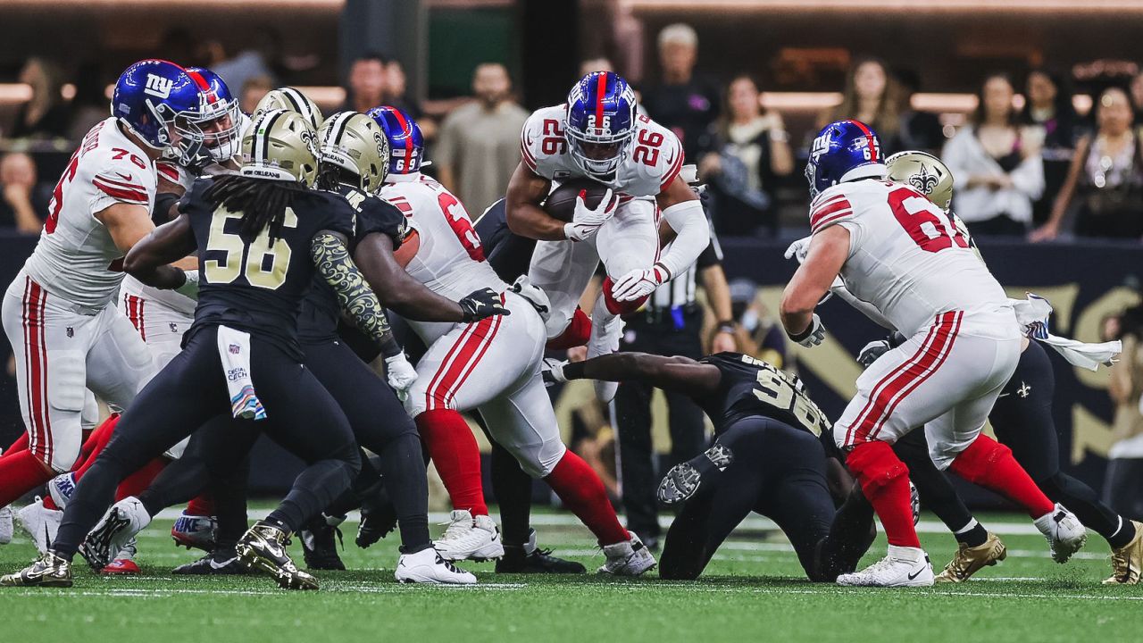 Photos: Saints vs. Giants Week 4 2021