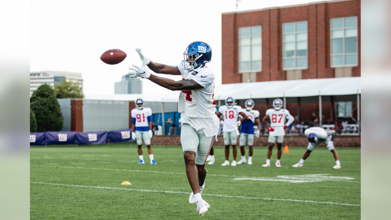 August 16, 2019, New York Giants wide receiver Alonzo Russell (84