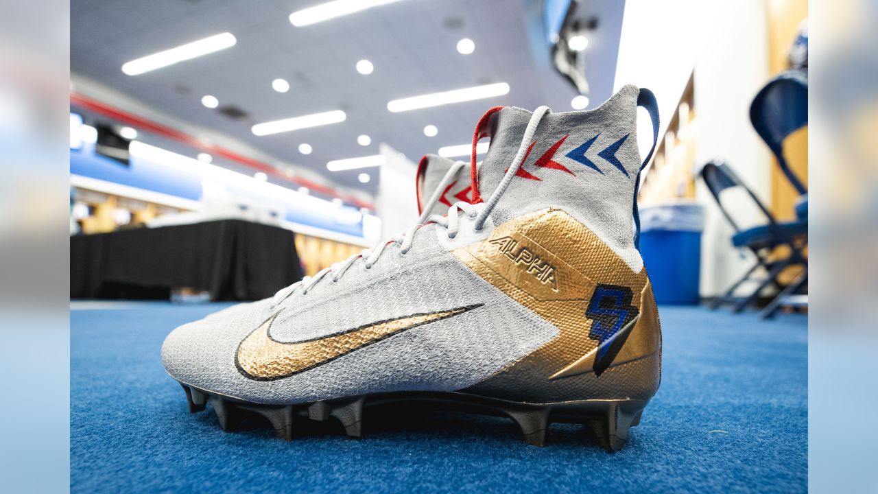 New York Giants - Saquon's Spidey cleats 