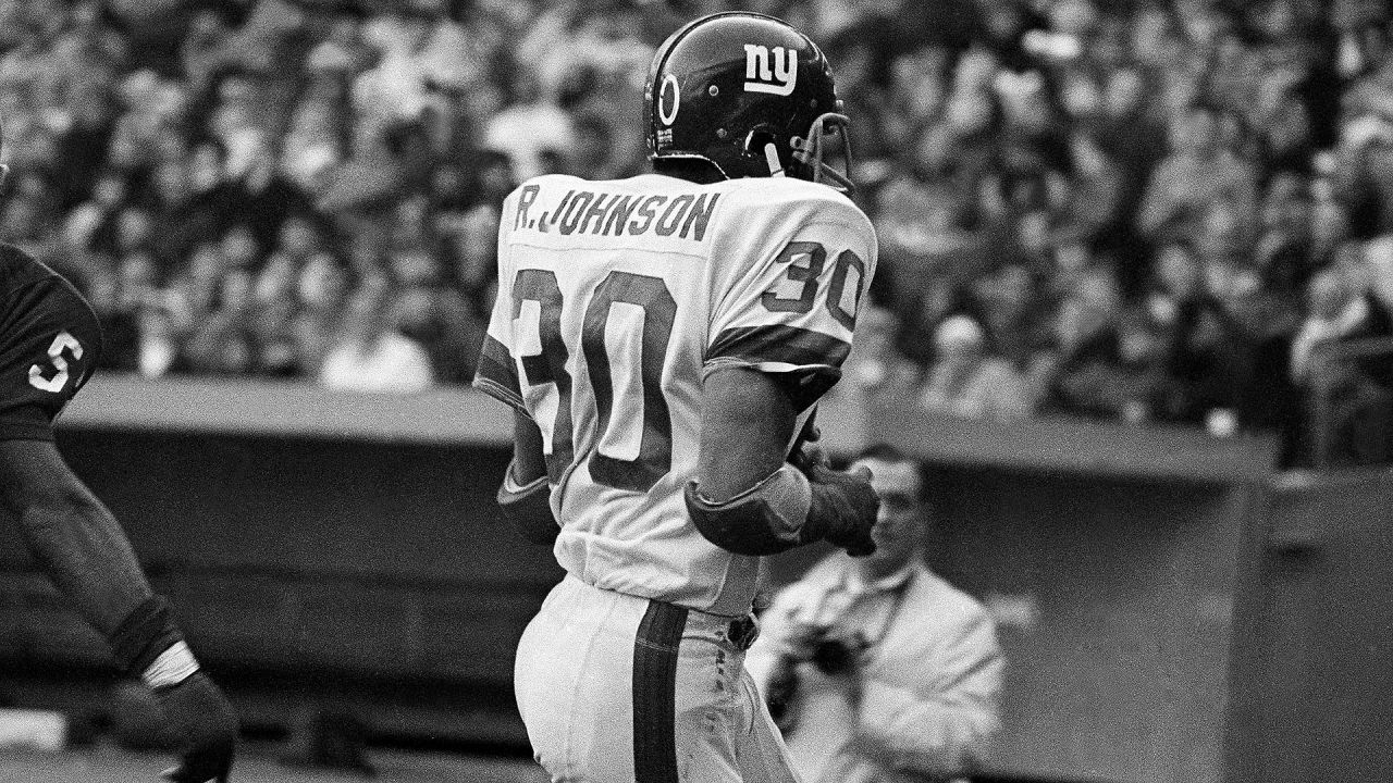 Ron Johnson the NYG first 1,000 yard rusher has passed away