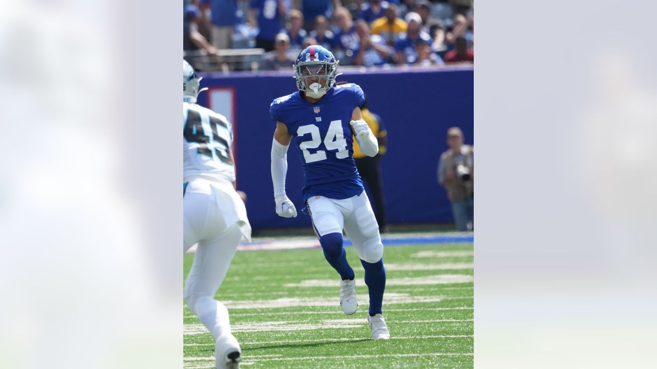 New York Giants guard Wyatt Davis (67) is carted off the field after an  apparent injury during the first half of an NFL preseason football game  against the New York Jets, Saturday