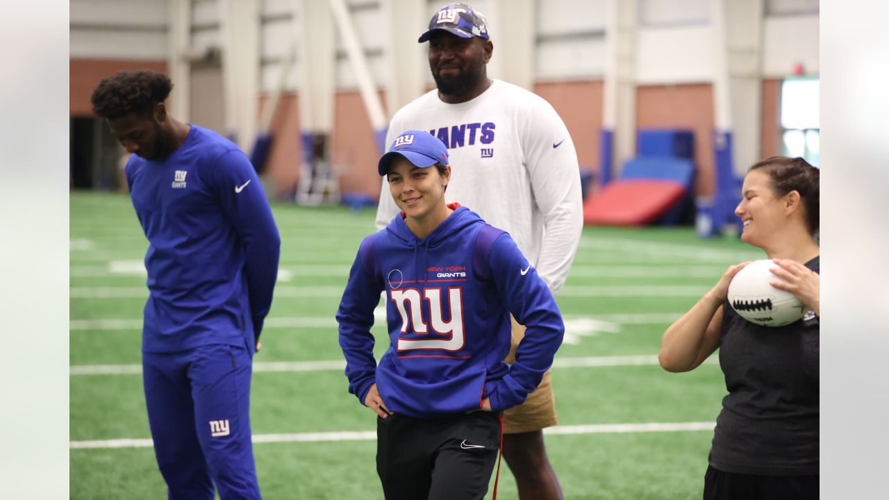 New York Giants host gay football clinic with NFL players and