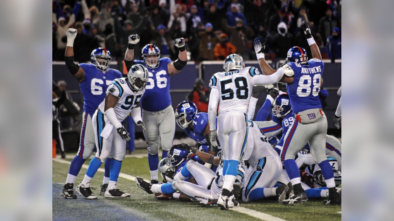 Reminiscing on the New York Giants 2008 Win Over the Carolina Panthers