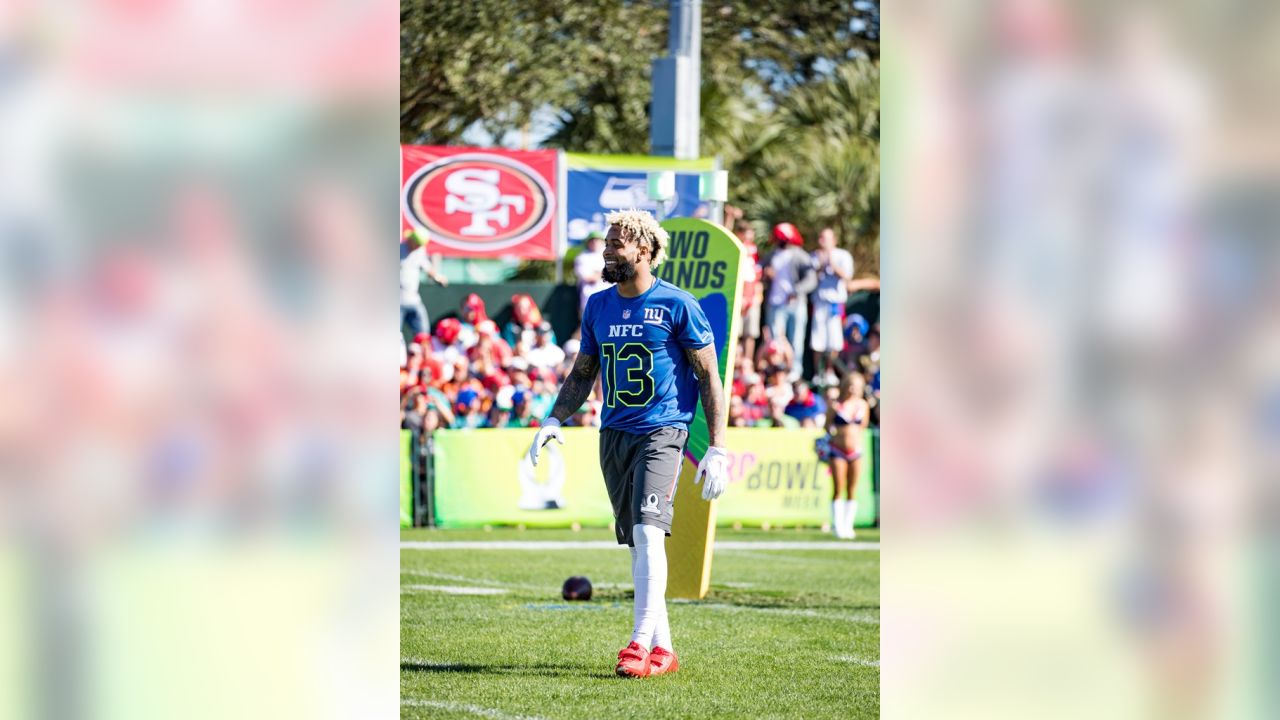 Photos: Odell Beckham Jr. competes in Pro Bowl Skills showdown