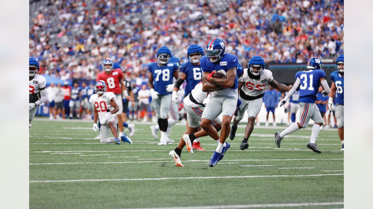 New York Giants play Blue & White scrimmage at Fan Fest 2022 