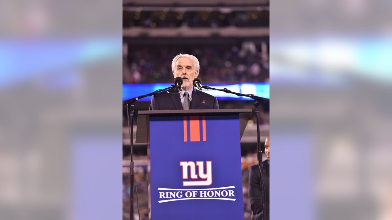 Giants Ring Of Honor Halftime Ceremony