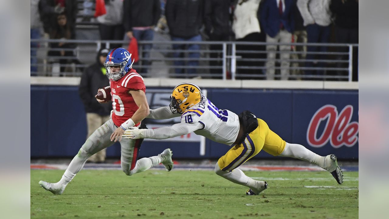 LSU LB K'Lavon Chaisson vs Oklahoma (Peach Bowl) 