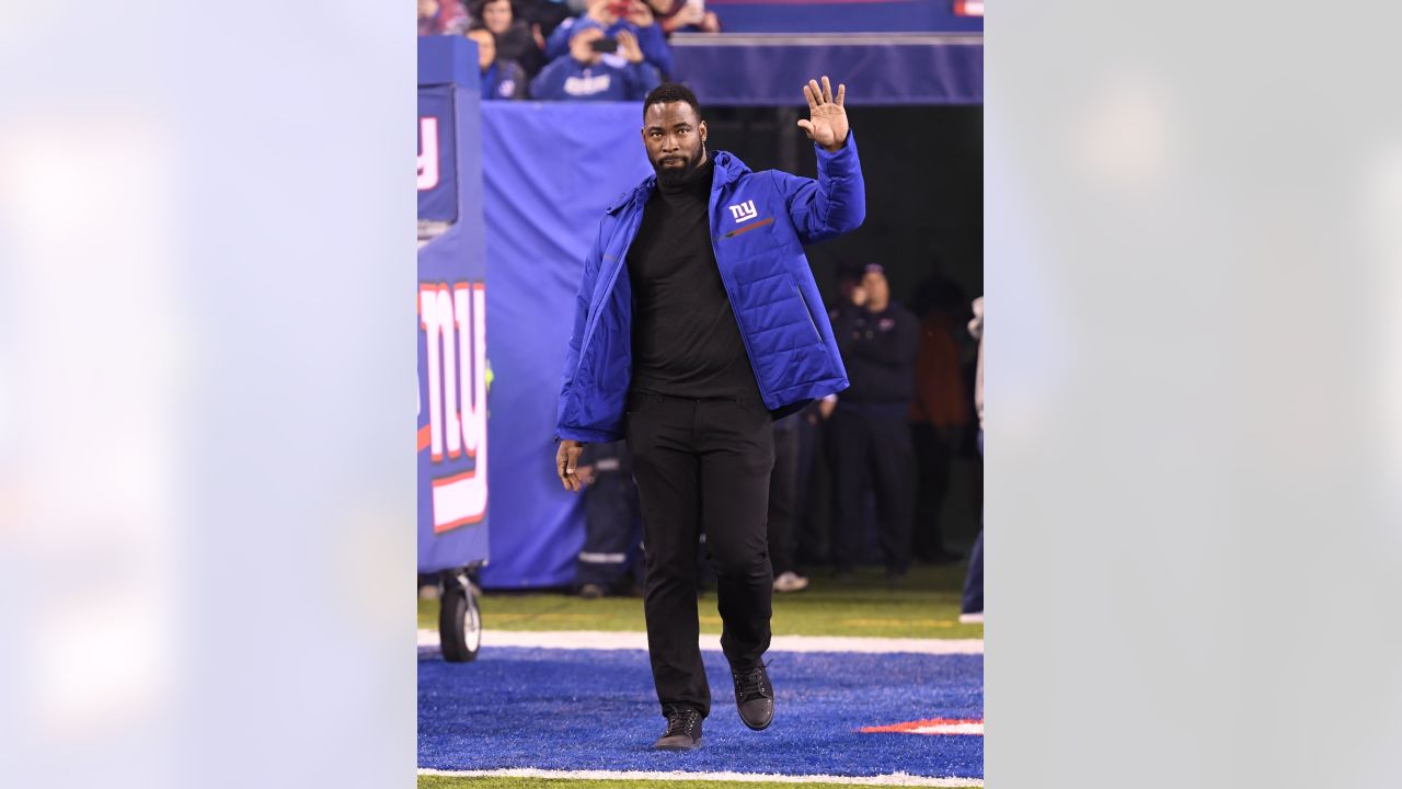 Former NY Giants player Justin Tuck attends AT&T NFL Sunday Ticket