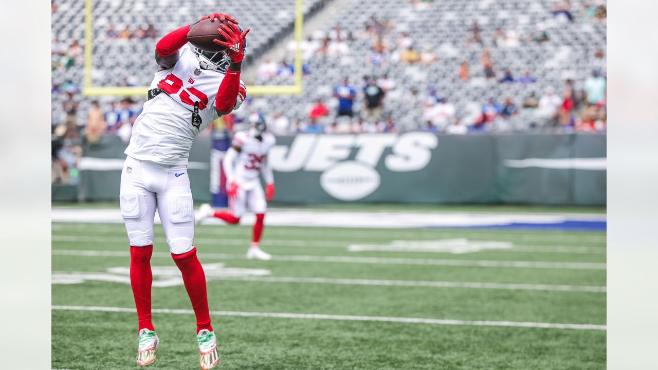 Jets-Giants Pregame Warmups