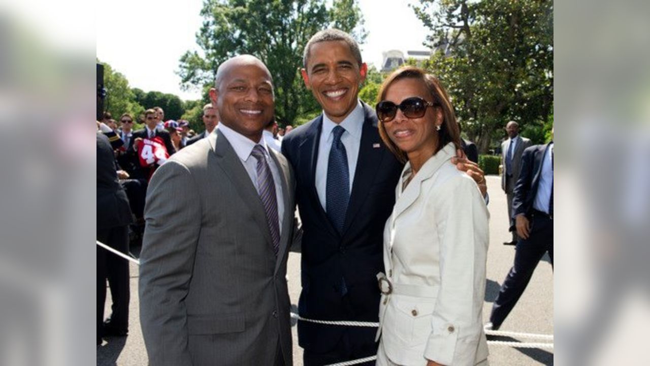 Giants enjoy their third trip to White House