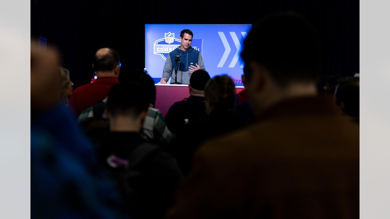 GM Joe Schoen Speaks at the NFL Combine