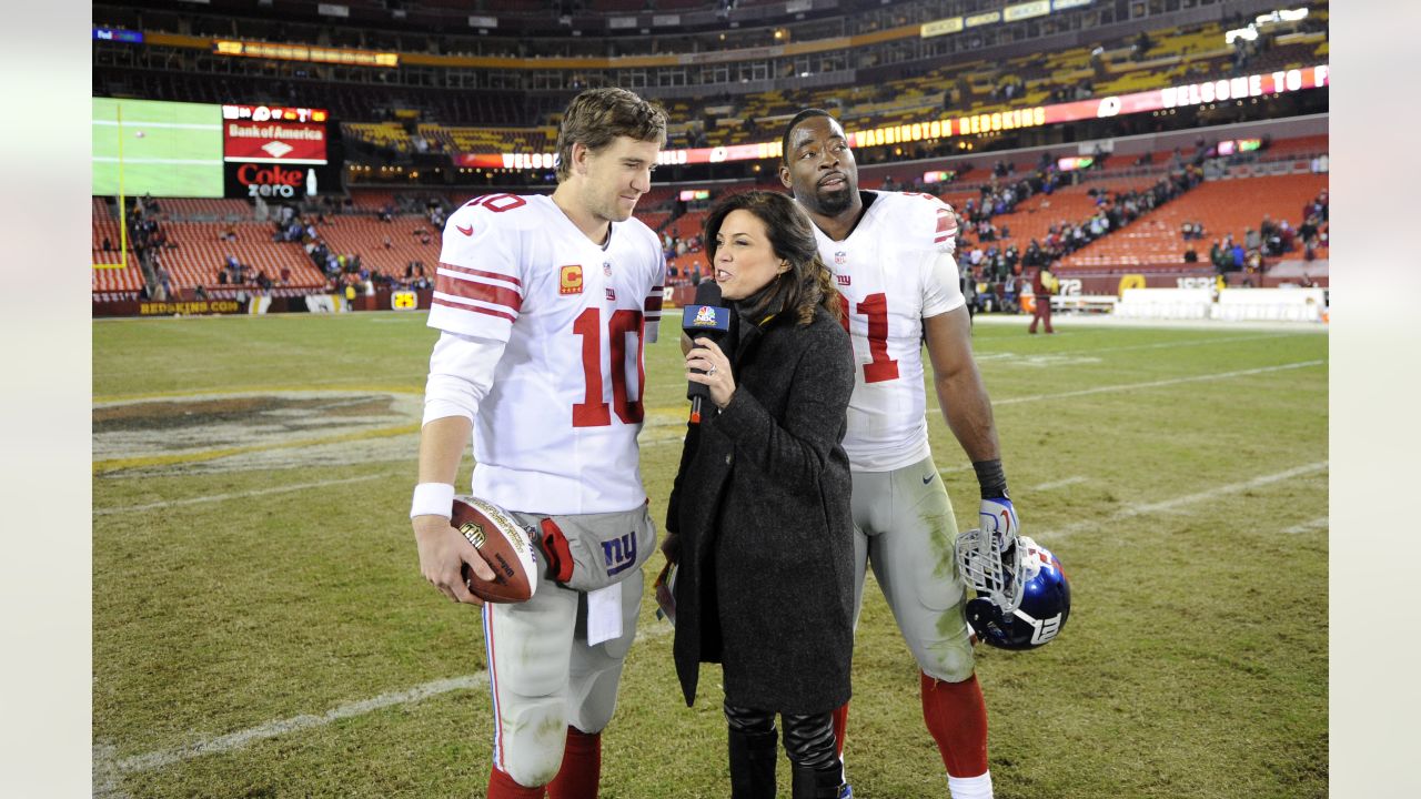 New York Giants # 91 Def. Justin Tuck. The New York Giants defeated the  Washington Redskins 23-17 at Giants Stadium in Rutherford, New Jersey.  (Credit Image: © Anthony Gruppuso/Southcreek Global/ZUMApress.com Stock  Photo 