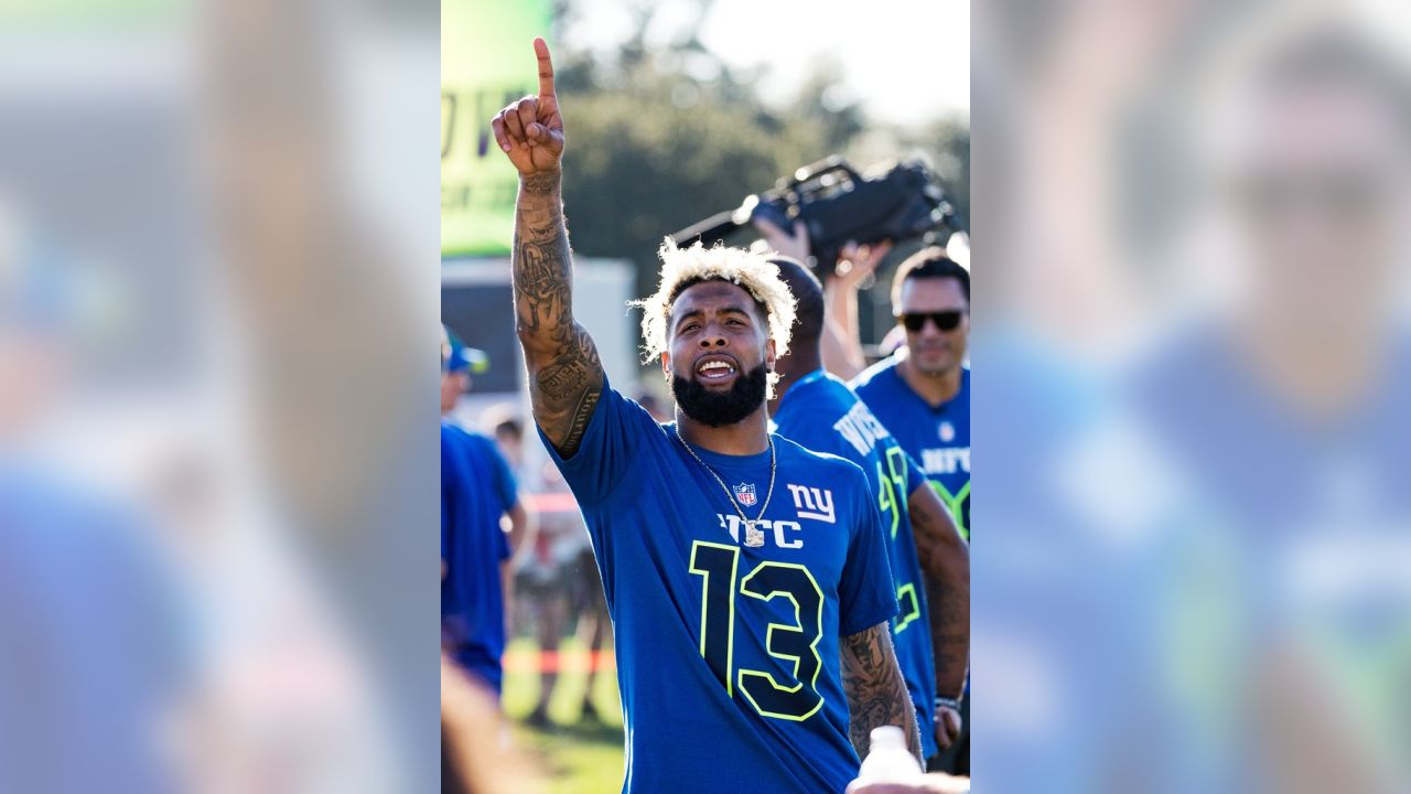 Photos: Odell Beckham Jr. competes in Pro Bowl Skills showdown