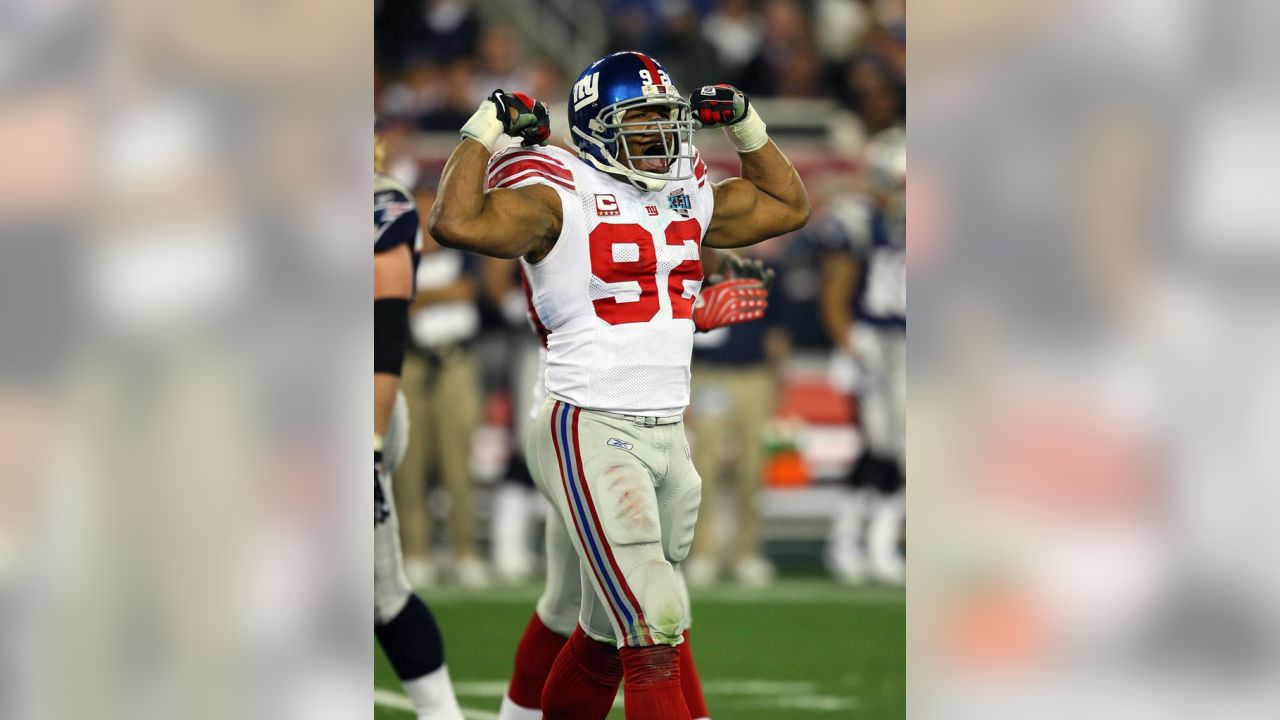 Michael Strahan's Super Bowl XLII Performance