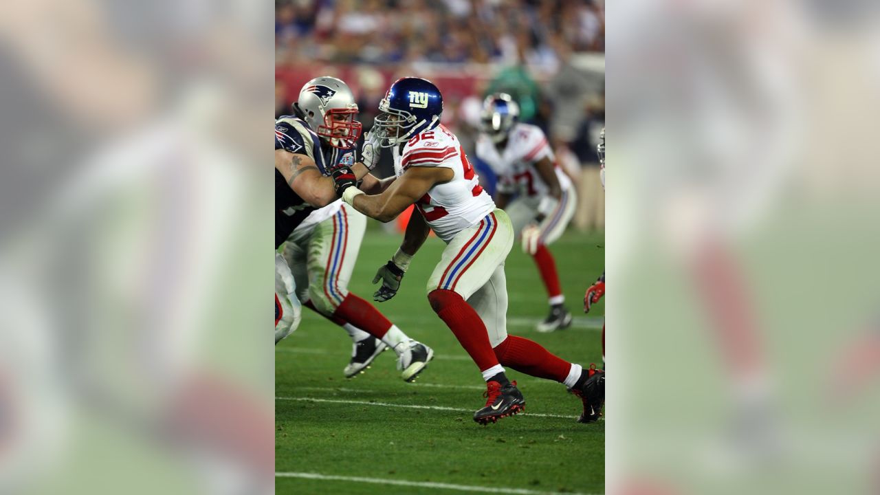 Michael Strahan's Super Bowl XLII Performance