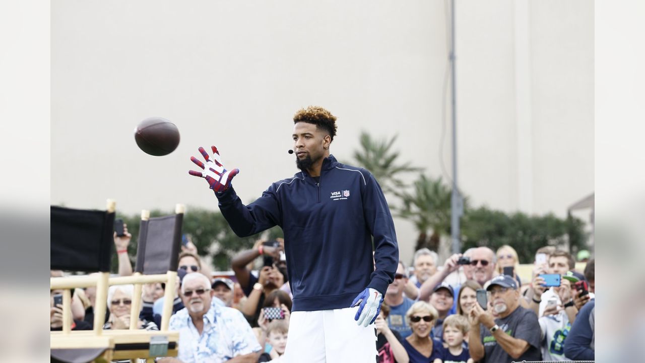 Giants' Odell Beckham Jr. almost recreates amazing 1-handed catch, breaks  NFL record for receiving yards