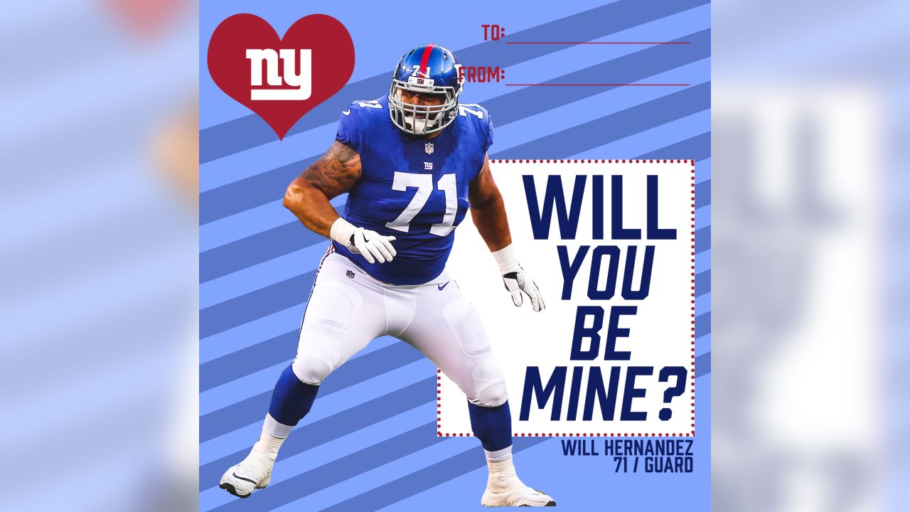 New York Giants on X: Get your #Giants Valentine's Day cards ASAP - the  big day is tomorrow! DOWNLOAD & PRINT:    / X