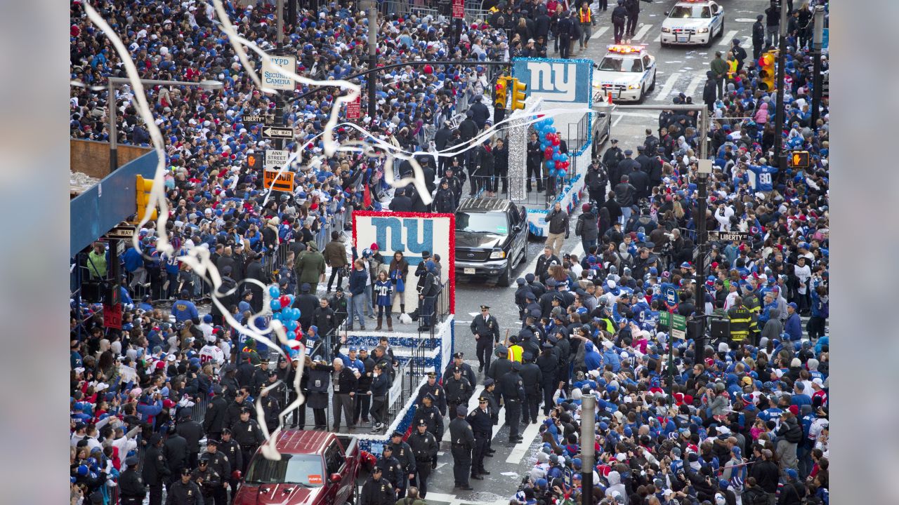 New York Giants Super Bowl parade