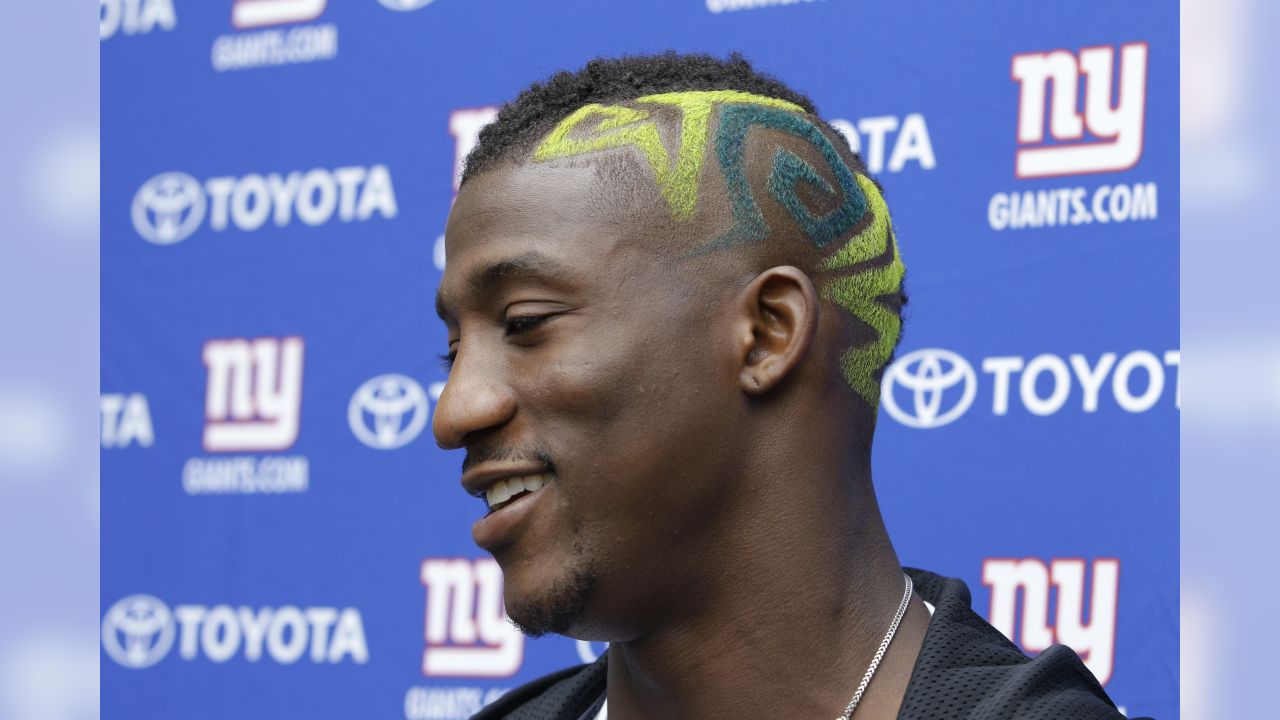 Antrel Rolle continues head-turning haircut tradition