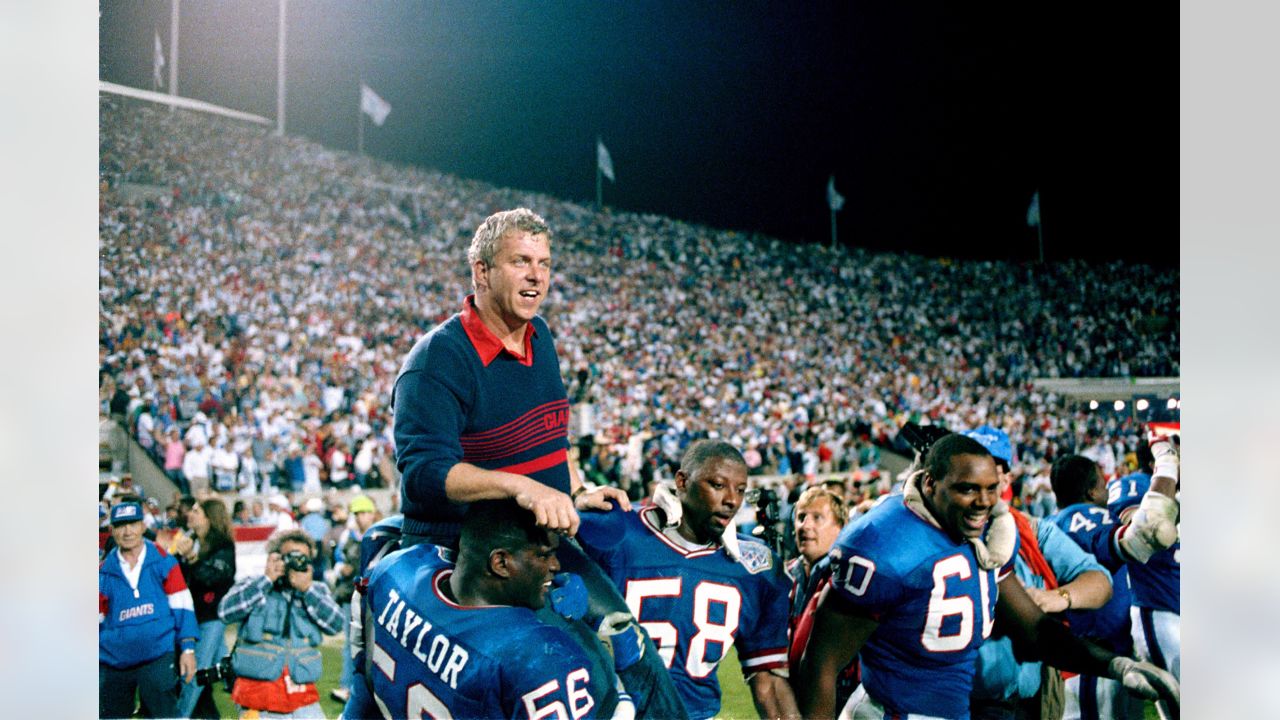 Phil Simms And Lawrence Taylor Of Giants In 2 Pics AFC E Champ