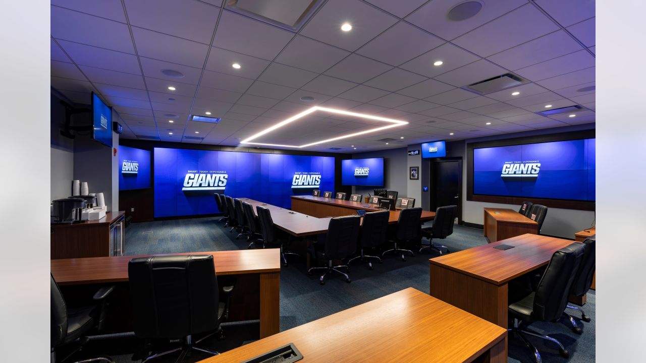 Let the board talk to you': Inside the Giants' 42-screen draft room