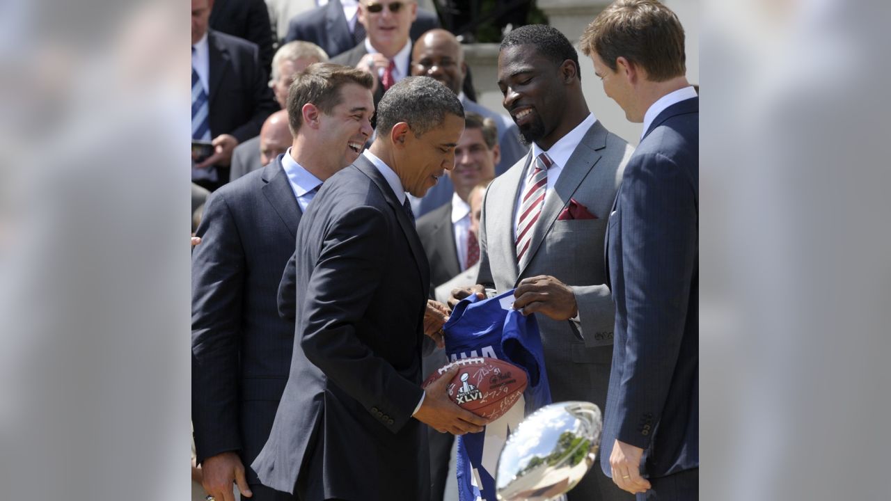 Giants enjoy their third trip to White House