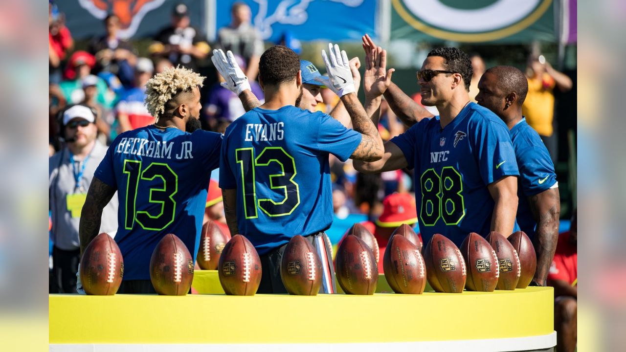 Photos: Odell Beckham Jr. competes in Pro Bowl Skills showdown