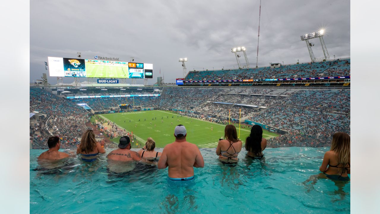 Jacksonville Jaguars on X: Not a bad view from the poolsinside