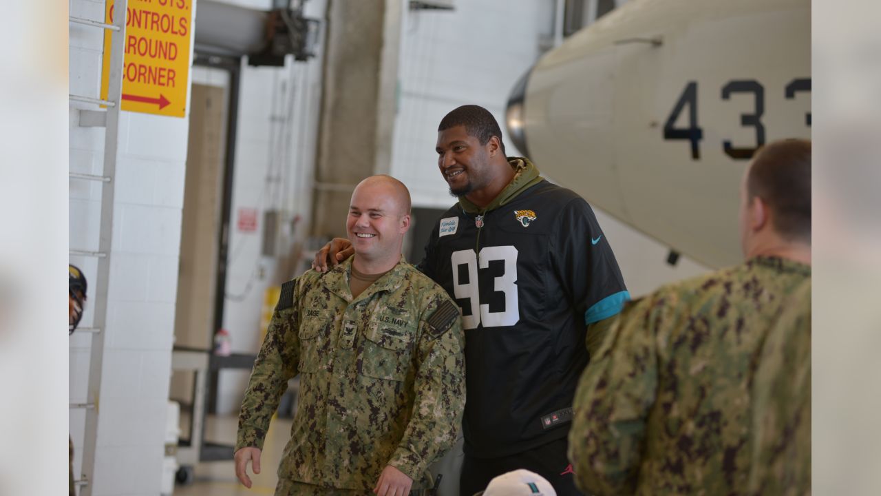 Jaguars Uniform Tracker on X: Congratulations @CalaisCampbell ! The Mayor  of Sacksonville will wear the Walter Payton Man of the Year patch on the  front of his jersey for the remainder of