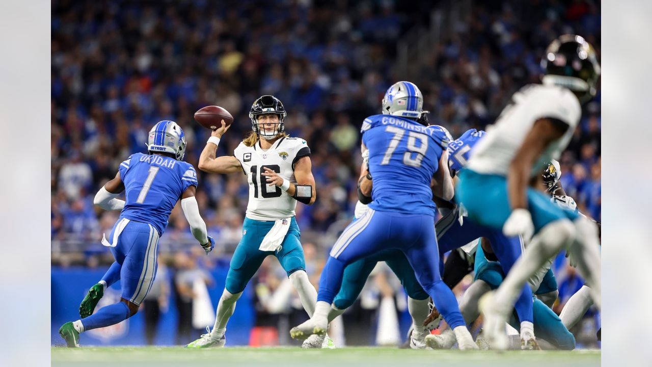 Detroit Lions dominate Jaguars, 40-14, for fourth win in five games