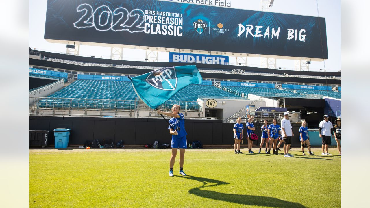 FLAG FOOTBALL: Jacksonville Jaguars gets 2022 season started for 24 teams  in 2022 Girls Flag Football Preseason Classic –