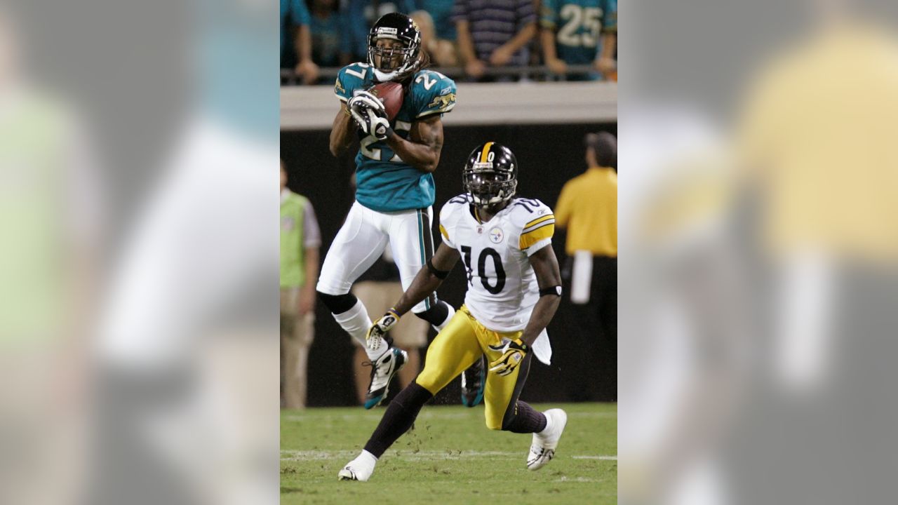 Rashean Mathis celebrates his Jaguars career