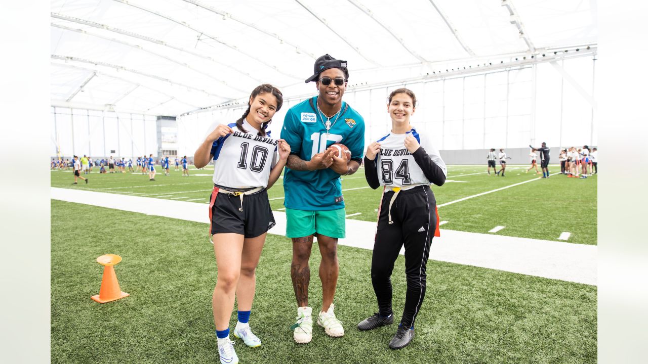 FLAG FOOTBALL: Jacksonville Jaguars gets 2022 season started for 24 teams  in 2022 Girls Flag Football Preseason Classic –