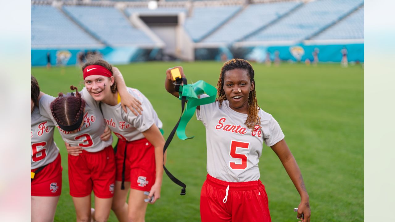 FLAG FOOTBALL: Jacksonville Jaguars gets 2022 season started for 24 teams  in 2022 Girls Flag Football Preseason Classic –