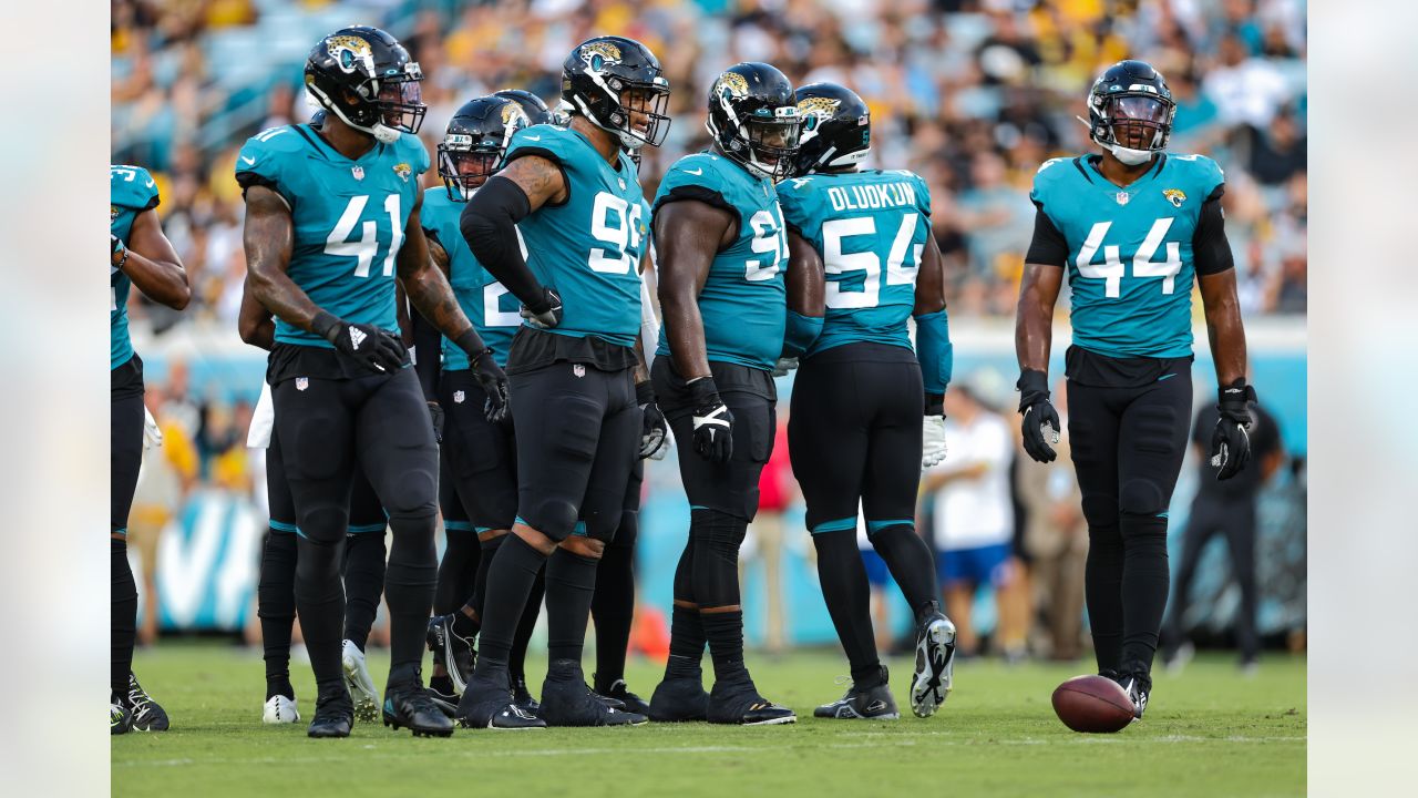 Jacksonville Jaguars running back Snoop Conner (24) rushes for yardage  during the first half of a preseason NFL football game against the  Pittsburgh Steelers, Saturday, Aug. 20, 2022, in Jacksonville, Fla. (AP