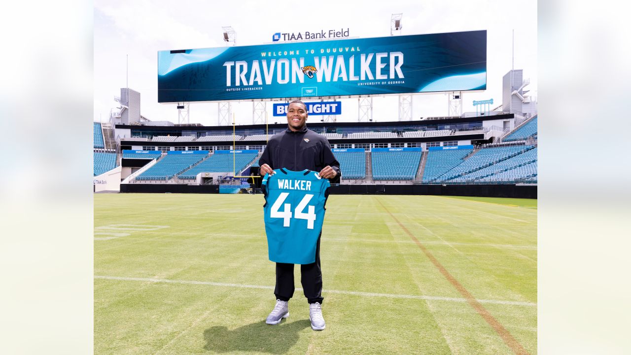 Jacksonville Jaguars - With the first pick in the 2022 NFL Draft, the Jacksonville  Jaguars select University of Georgia OLB Travon Walker! Claude Nolan  Cadillac, #DUUUVAL