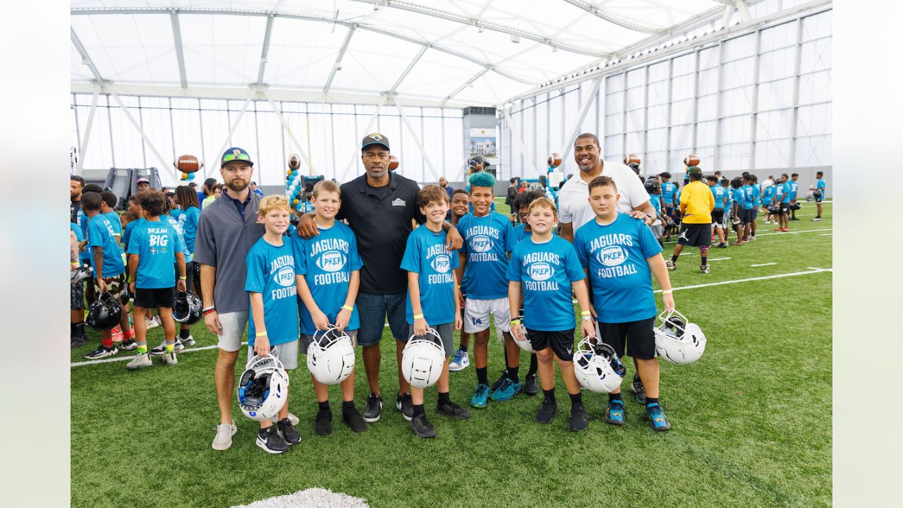 Jaguars Donate Helmets To Local Youth Football Teams