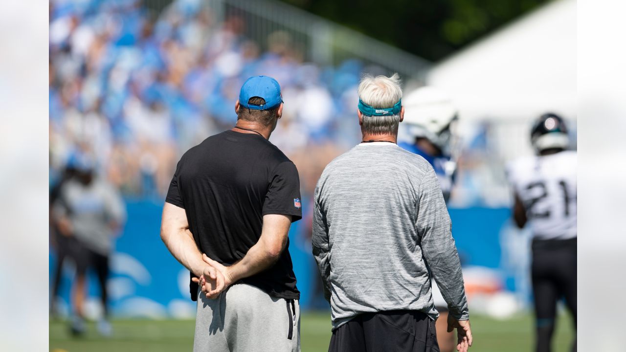 Jaguars and Lions Hold Joint Practices Prior to Preseason Match, Pederson  Addresses Media