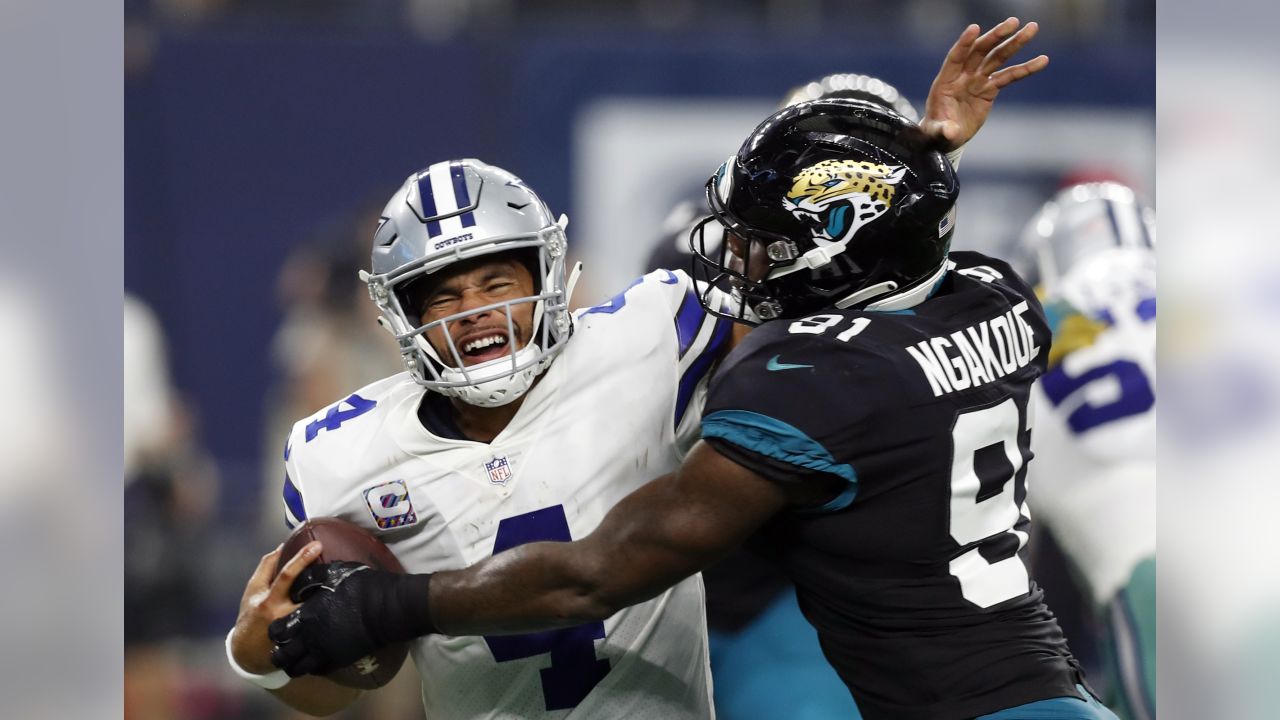 Photo: Cowboys versus Jaguars at TIAA Bank Field in Jacksonville, Florida.  - JAP20221218049 