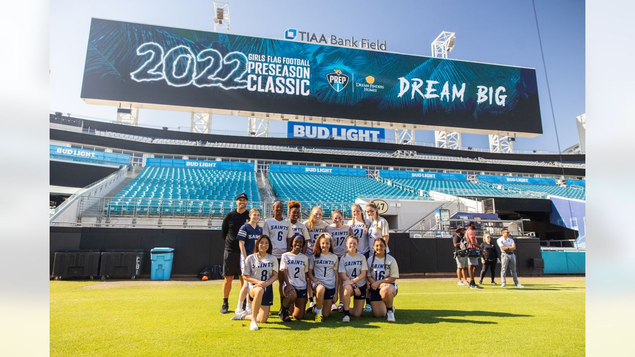 Photos of the 2023 Girls Flag Football Preseason Classic Day 1