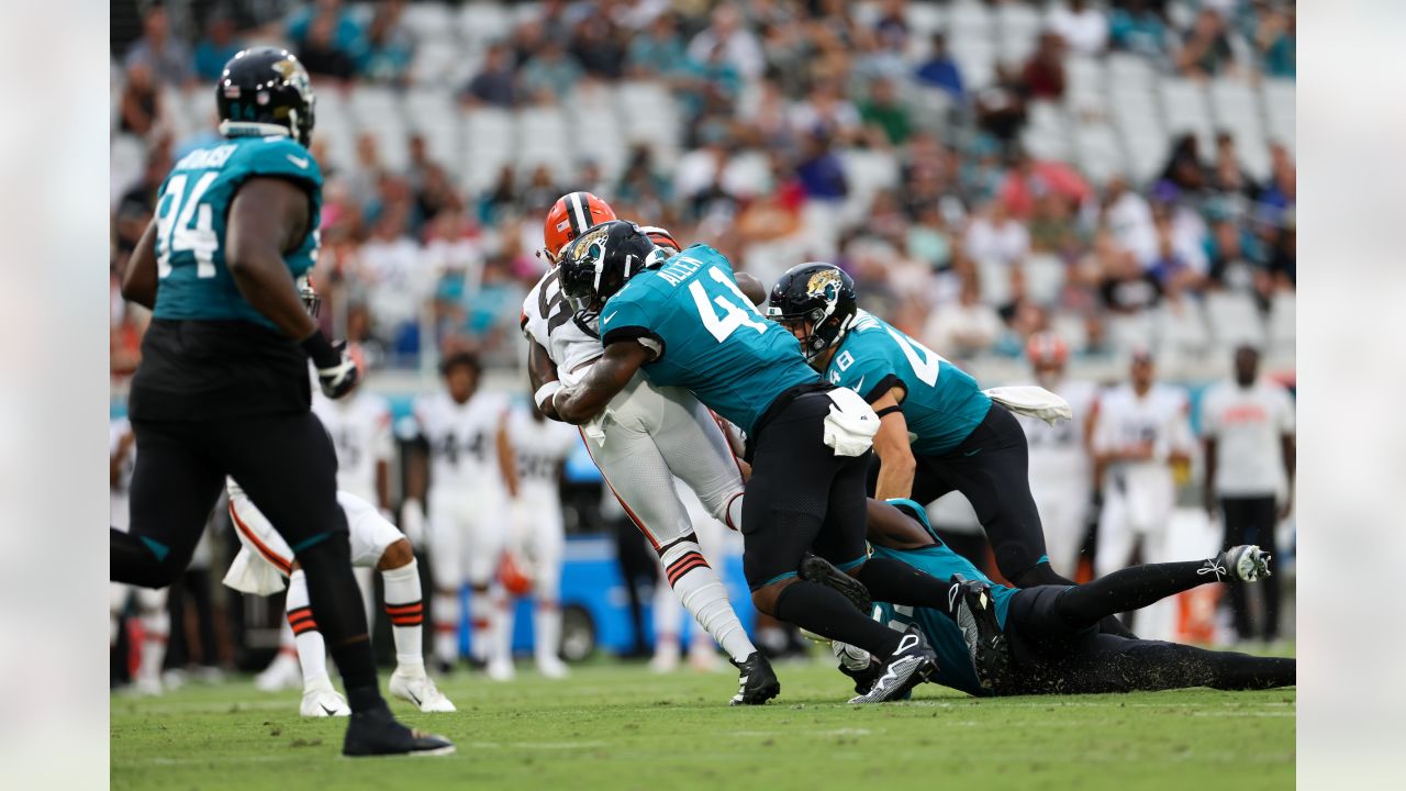 Browns-Jaguars Final Score: Rookies thrive as Cleveland wins first preseason  game 24-13 - Dawgs By Nature