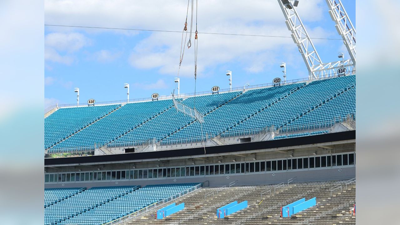 Construction underway for EverBank Field enhancements