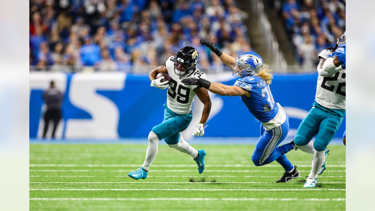 HOUSTON, TX - DECEMBER 12: Seattle Seahawks DE Darrell Taylor watches  action during game featuring the Houston Texans and the Seattle Seahawks on  December 12, 2021 at NRG Stadium in Houston, TX. (